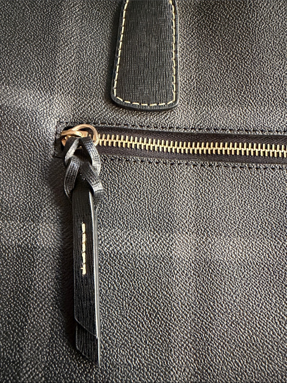 Dooney & Bourke Graham Plaid Ashton Tote Black/Gray Coated Canvas Leather - Picture 16 of 16